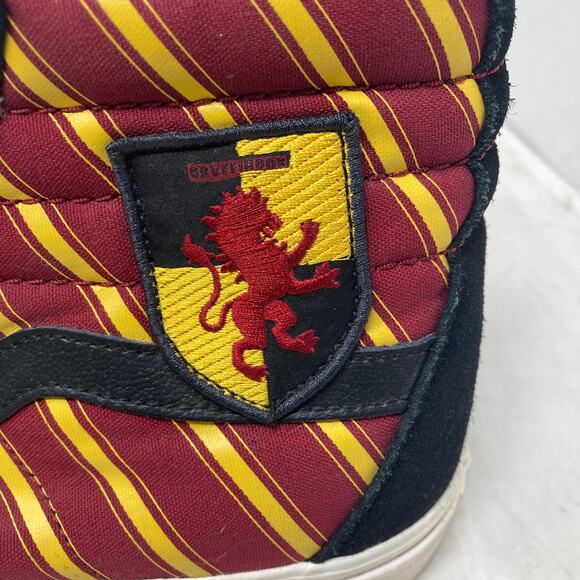 Vans Harry Potter Gryffindor Hi Top Sneakers Mens 11 Skater Burgundy Gold main image 13